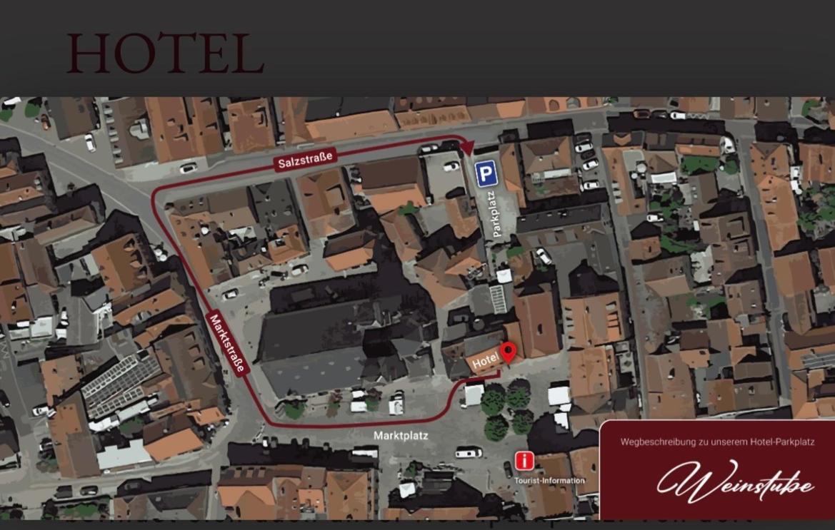 Hotel Weinstube Am Markt Gerolzhofen Exteriér fotografie