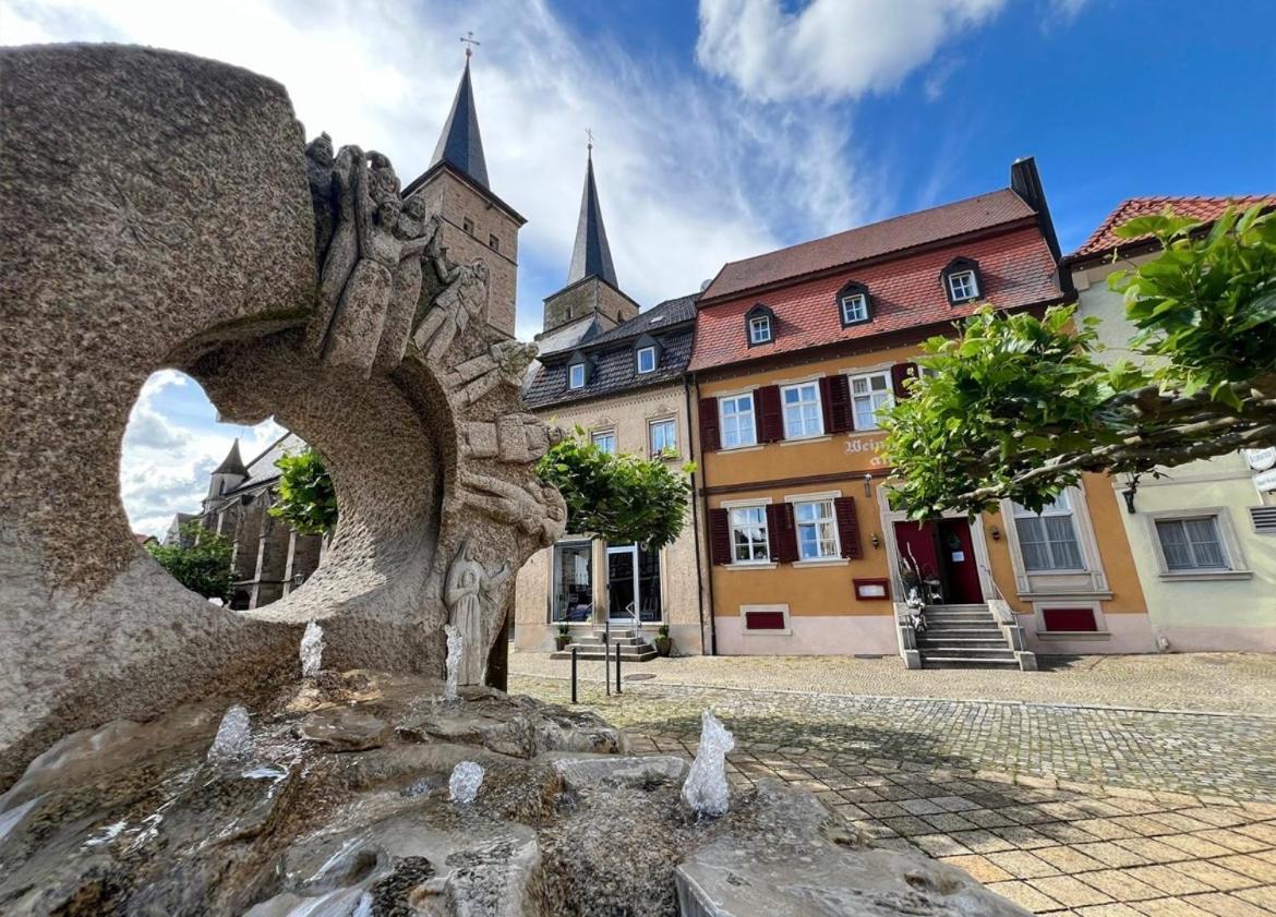 Hotel Weinstube Am Markt Gerolzhofen Exteriér fotografie